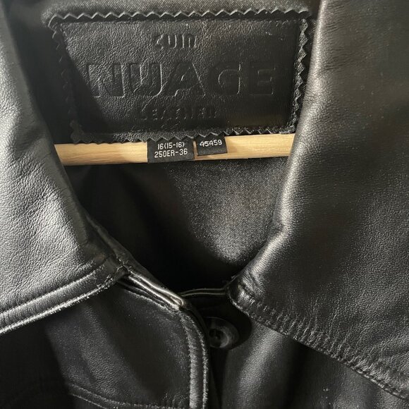 Vintage Leather Jacket - S/M - Picture 3 of 4